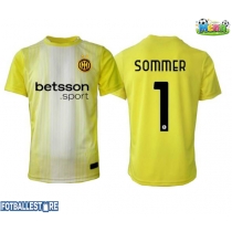 Inter Milan Yann Sommer #1 Keeper Bortedrakt 2025-26 Kortermet